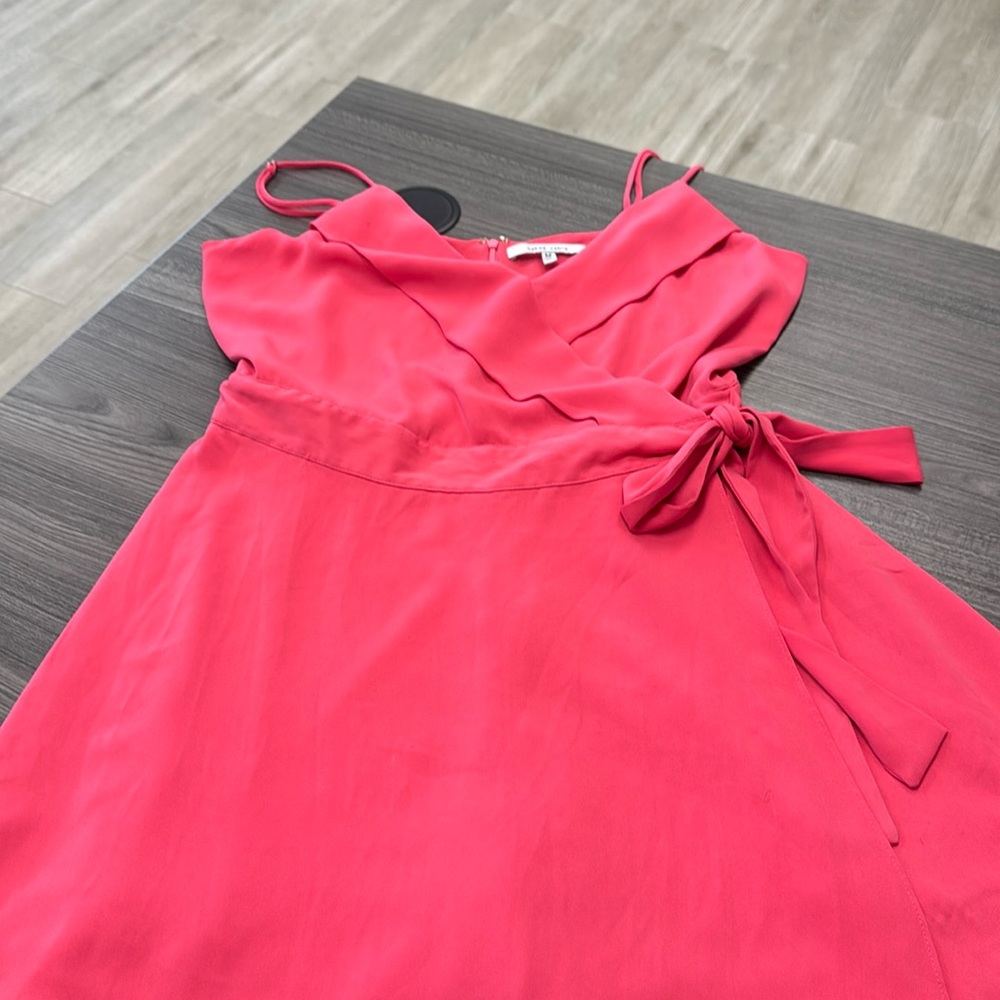 Naked Zebra Pink Wrap Romper size Medium